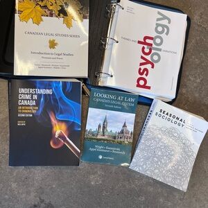 Carleton University Textbooks, Criminology Sociology Law Psychology